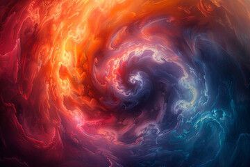 Abstract swirls of color coalescing into intricate patterns, reminiscent of ancient tapestries...