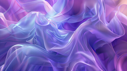 Purple flowing abstract shape background wallpaper with a soothing feel