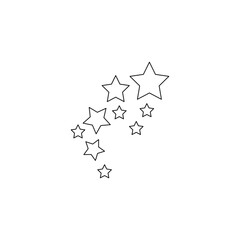 star stream vector type icon