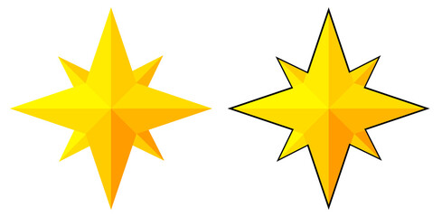 It is a sparkling three dimensional illustration.