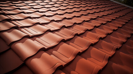 Dynamic view of roofing tiles roofing company