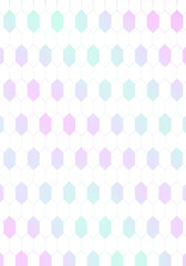 Hexagonal honeycomb shaped illustration background