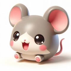 3d Mouse chibi