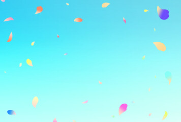 背景素材_花吹雪_カラフル_空