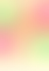 
Light green and pink gradient background.