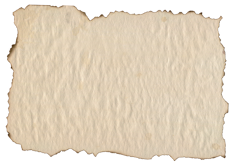 Brown Burned Ripped Paper Texture. Old Map Paper Template for Scrapbooking and Collages