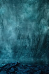 Blue cloth backdrop for photography, water color, painted, blur background