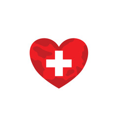 World red cross day concept