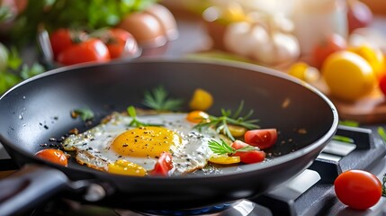 Nonstick Frying Pans for Cooking Fluffy Omelets and Crispy Hash Browns