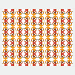 Flat design colorful geometric pattern