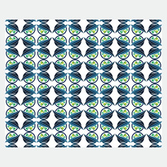 Flat design colorful geometric pattern