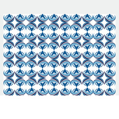 Flat design colorful geometric pattern