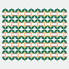 Flat design colorful geometric pattern
