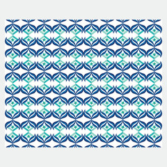 Flat design colorful geometric pattern