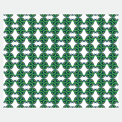 Flat design colorful geometric pattern