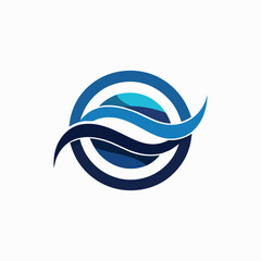 Logo corporate abstract harmony captures the essence of design combining shape and color