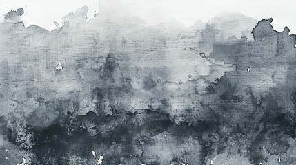 black faded watercolor textured wash