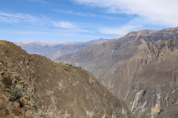 Andes mountains in Peru