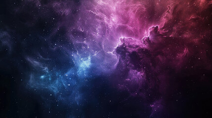 Fototapeta premium Galaxy background with nebulae combines color and light to depict the wonders of outer space