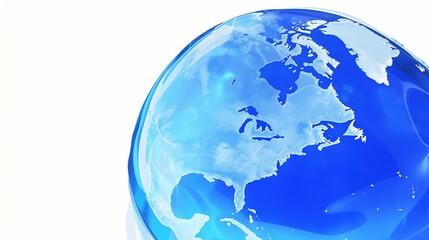 ガラス玉の地球儀2