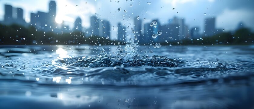 Implementing waterefficient technologies for corporate sustainability a top choice for businesses. Concept Corporate Sustainability, Water-efficient Technologies, Business Practices