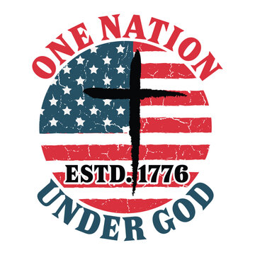 One Nation Under God ESTD.1776