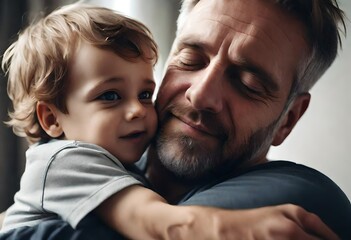Obraz premium parent and child