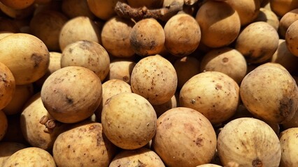 Duku fruit, also known as Lansium domesticum, is a fruit originating from Southeast Asia.