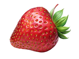 Red fresh strawberry