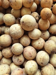 Duku fruit, also known as Lansium domesticum, is a fruit originating from Southeast Asia.