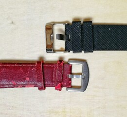 Leather made strap belt for sampling purpose. Fashionable artificial leather straps of watch to get...