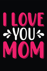 About Mother's Day Retro Vintage Mom T-Shirt Design Graphic