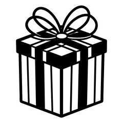 gift box with ribbon bow