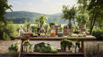  visually appealing farm display table 
