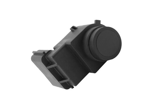 Parking radar isolated on a white background. Car parking sensor. Car Parking assist sensor isolated