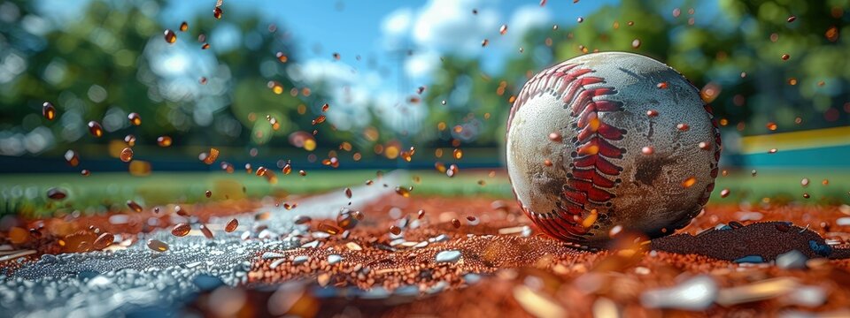 High school baseball game, pitcher in focus, critical strikeout. Hyperdetailed. Photorealistic. HD. super detailed