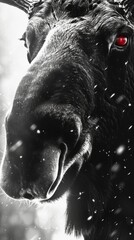 Amazing Moose background wallpaper image