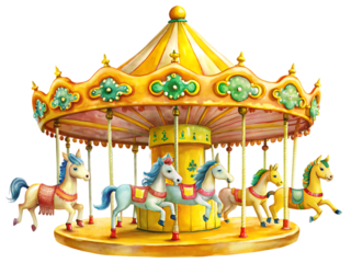 Vintage carousel