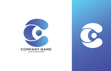 C letter initials best for digital business Exploring the Power of Typography and Design in full vector work 