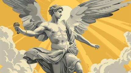 Hermes an Olympian deity in ancient Greek religion and mythology considered the herald of the gods. The protector of human heralds, travelers, thieves, merchants, and orators.