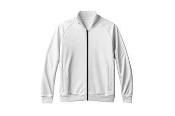 Blank tracksuit top, jacket design, sportswear, track front