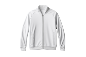 Blank tracksuit top, jacket design, sportswear, track front