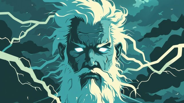 Zeus the sky and thunder god in ancient Greek religion and mythology, who rules as king of the gods on Mount Olympus. His name is cognate with the first syllable of his Roman equivalent Jupiter