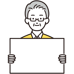 おじいさんイラスト