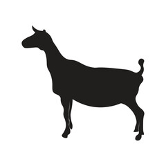 Eid al-Adha Goat Silhouette