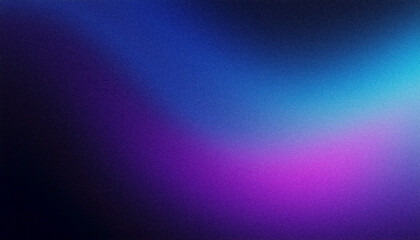 Obraz premium Textured, noise-infused gradient with shades of blue and purple