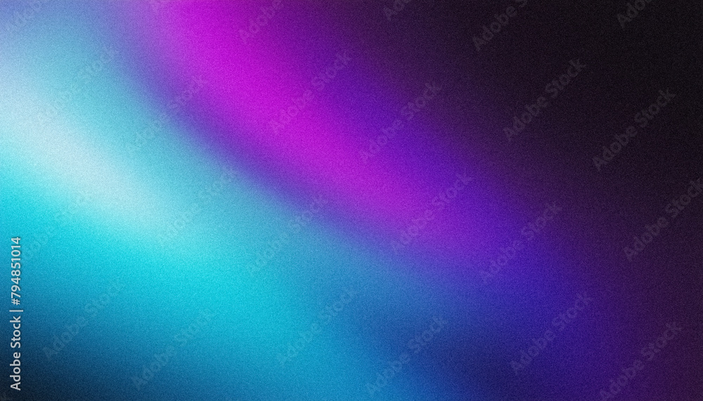 Poster abstract grainy color gradient background