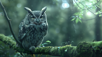 Mystic Guardian: The Wise Owl
