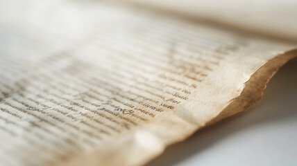 Ancient manuscript with visible text, on parchment with a warm tone.