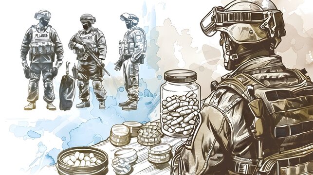 Law Enforcement Tackling Drug Trafficking Seizures Arrests and Targeting Illicit Drug Trade